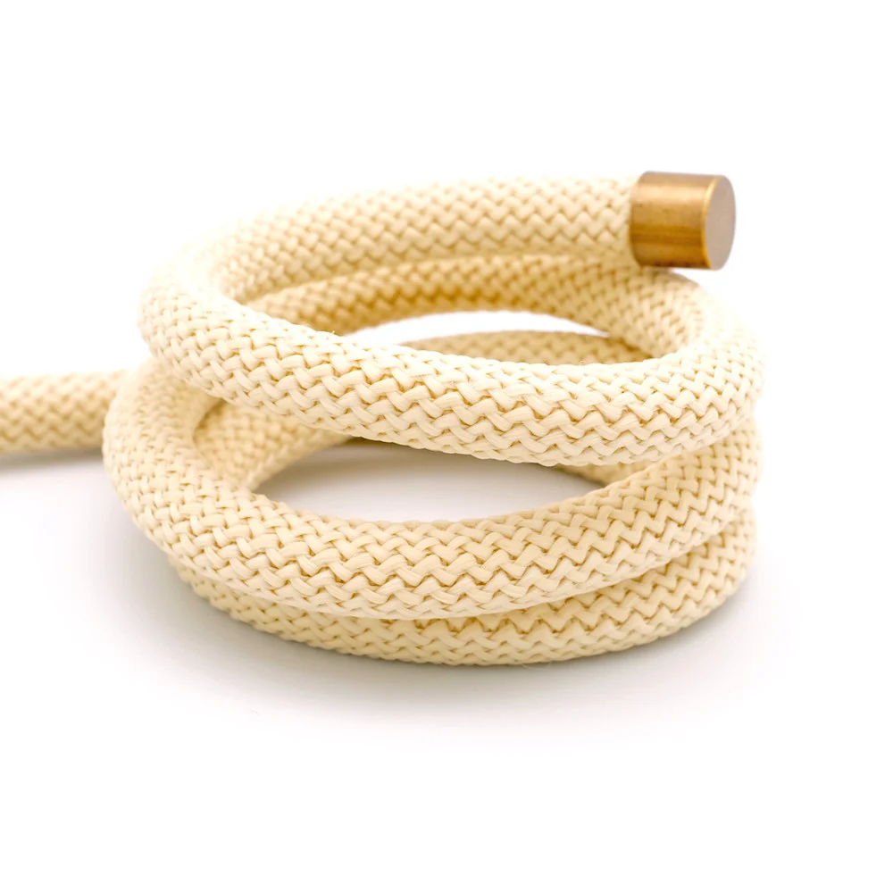 1 mètre de corde tressée 10mm Beige – Image 2