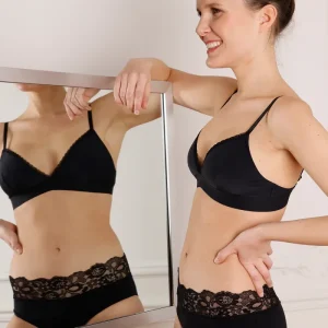 Shorty Anthéia Coton Noir